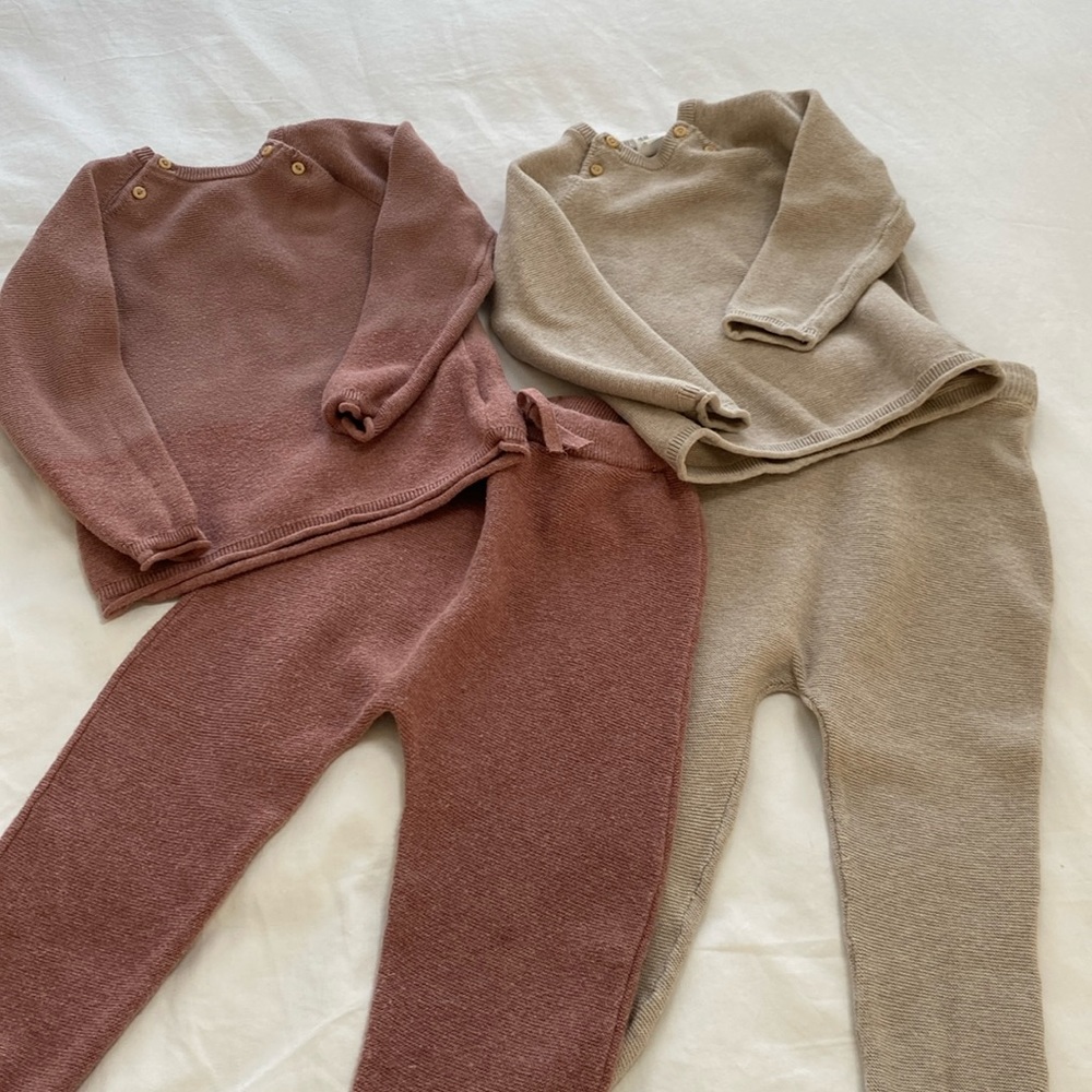 Toddler sweater sets by H&M, 2t